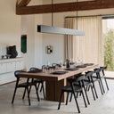 Double Extension Dining Table | Natural Teak