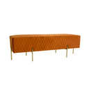 Cocoon Bench | Burn Orange