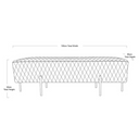 Cocoon Bench | Black