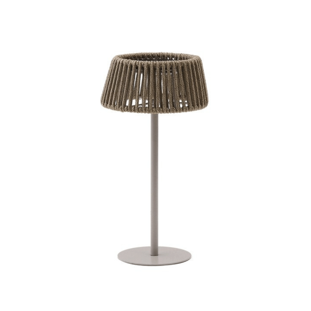 Aldet Patio Solar Table Lamp | Beige – CLU Living Pty Ltd