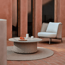 Amaya Patio Coffee Table | Taupe