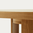 Artemis Round Extension Dining Table | Oak