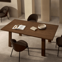 Arthur Extension Dining Table | Walnut Brown
