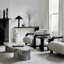 Atlas Shift Coffee Table | Natural Ocean Marble