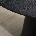Axor Round Dining Table | Black Oak