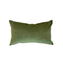 Amsterdam Velvet Rectangular Cushion | Vine Green