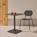 Brai Square Patio Dining Table | Grey