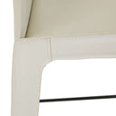 Carlo Bench Barstool | Linen Grey