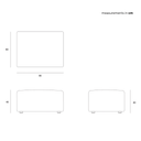 Bulky Modular Sofa | Ottoman