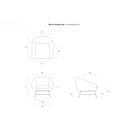 Barrow Armchair | Off White