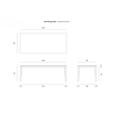 Bok Dining Table | Natural Teak