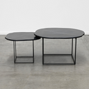 Cara Marble Coffee Table | Black