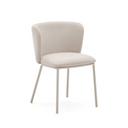 Carly Dining Chair | Ivory / Beige
