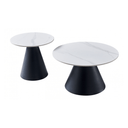 Carnegie Ceramic Round Coffee Table Nesting Set
