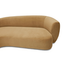 Harris Chaise Sofa | Sand Velvet