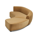 Harris Chaise Sofa | Sand Velvet
