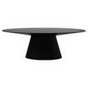Classique Oval Dining Table | Matt Dark Oak