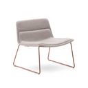 Denver Armchair | Beige / Orange