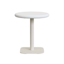 Dina Round Patio Dining Table | White