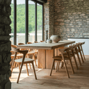 Double Extension Dining Table | Oak