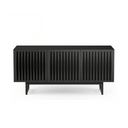 Elements Tempo 8777-ME Entertainment Cabinet | Charcoal Stained Ash
