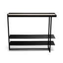 Emma Slim Shoe Console Table | Black