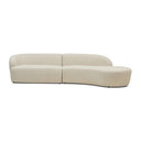 Folio Chaise Sofa | Fresco White