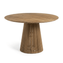 Finn Round Dining Table | Natural Teak