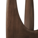 Geometric Side Table | Teak Brown