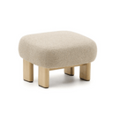 Huggy Ottoman | Oatmeal