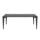 Intersect Ceramic Dining Table | Concrete Grey