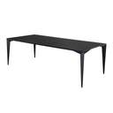 Intersect Ceramic Dining Table | Nero Black