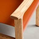 Jan Dining Chair | Rust