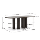 Kevan Oval Dining Table