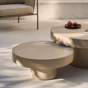 Kona Round Patio Coffee Table | Beige