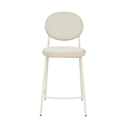 Laylah Loop Bench Barstool | Wheat / Almond Milk