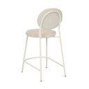 Laylah Loop Bench Barstool | Wheat / Almond Milk