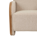 Livia Armchair | Dijon / Biscotti