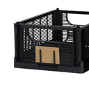 Linear Collapsible Crate | Black