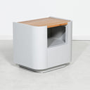 Lola Bedside | Dove Grey