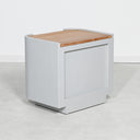 Lola Bedside | Dove Grey