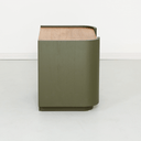 Lola Bedside | Olive Green