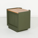 Lola Bedside | Olive Green