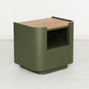 Lola Bedside | Olive Green