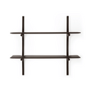 PI Wall Shelf | Mahogany Dark Brown