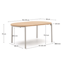 Montuiri Round Extension Dining Table