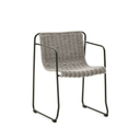 Mori Patio Dining Chair | Ecru