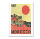 Vintage Travel Print | Morocco