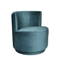 Mini Swivel Chair | Steel Blue