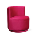 Mini Swivel Chair | Hot Pink